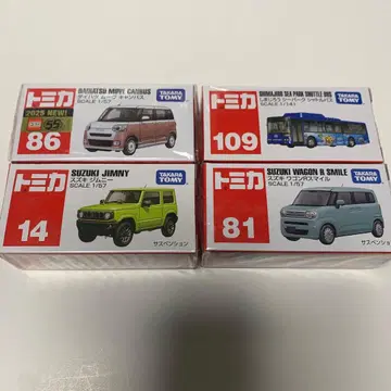 토미카 호비(시마지로) 씨 파크 무브 캔버스 짐니 왜건R 스마일