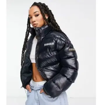 napapijri crop puffer jacket 나파피리