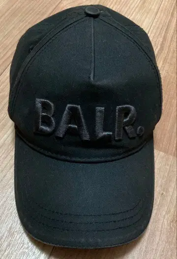 BALR. 블랙 야구 모자