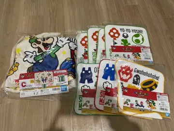 마리오 1번 복권 C상 E상 담요 타월 손수건