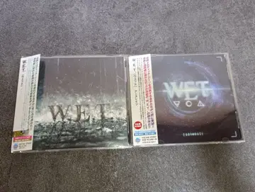 W.E.T 웨트 CD 앨범 2장 세트 초귀중품 레어
