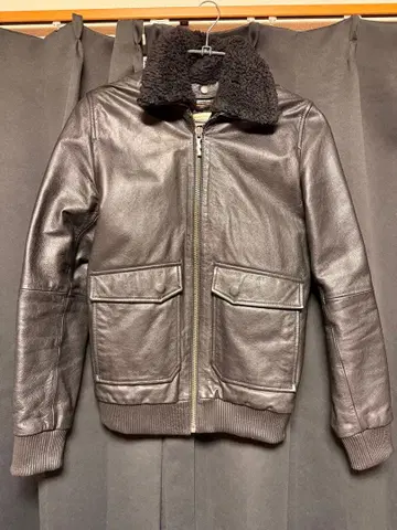 Nudie Jeans Tjalle Leather Pile Jacket