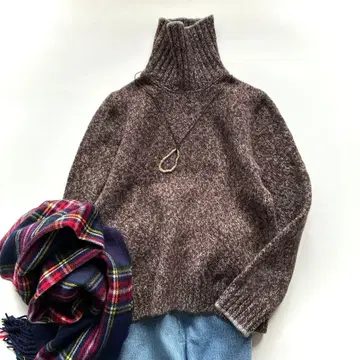 GranSasso 그랑사쏘 이탈리아제 터틀넥 니트 세탁 가능