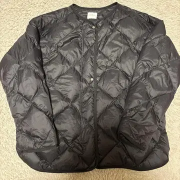 어반 리서치 라이트 다운 퀼트 숏 블루종