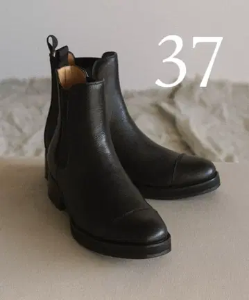 Shiun GRAIN CHELSEA BOOTS 37