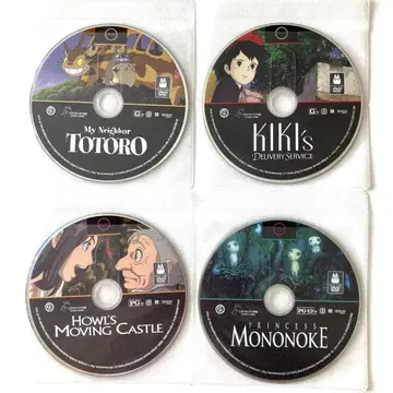 북미판 DVD 지브리 작품 4세트