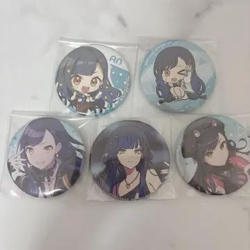 시라이시 안즈 캔 배지 세트