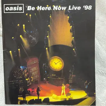 오아시스 oasis [ Be Here Now Live '98 ] 팜플렛