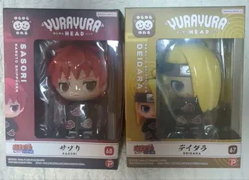 [미개봉 새상품] NARUTO 나루토 유라유라 헤드 데이다라 전갈 세트