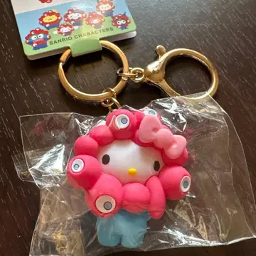 만박 산리오 미야쿠미야쿠  입체 키링 파스텔 키티