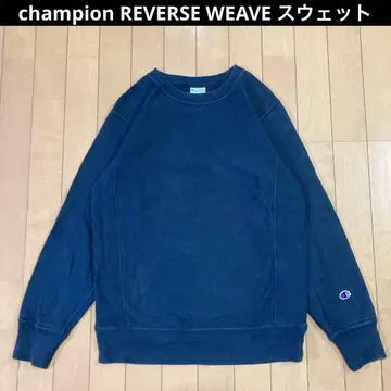 [ 고품질 ] champion 챔피온 리버스 위브 맨투맨 블랙 M