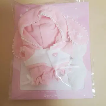 앙스타 이츠누이 옷갈아입히기 시리즈 토끼 리본 저지 핑크