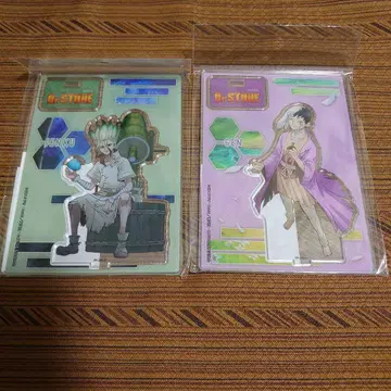 Dr.STONE 아크릴 스탠드 이시가미 센쿠 아사기리 겐 세트