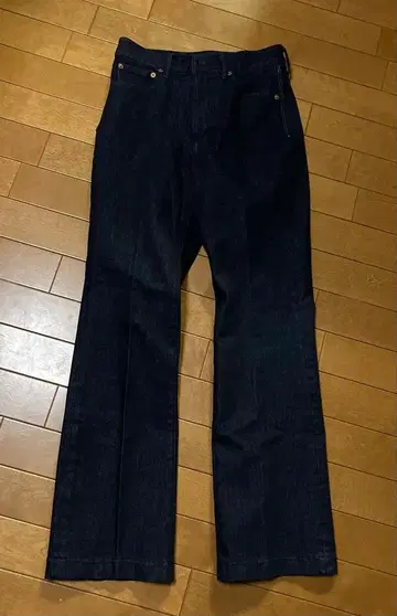 미사용 새상품급 Chacott 부츠컷 데님 M