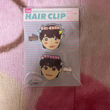 나니와단시 오오니시 류세이 니시하타 다이고 헤어 클립