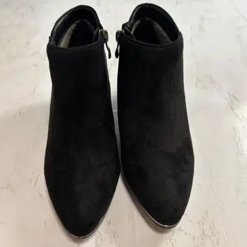 루 타론 힐 스웨이드 스틸레토 숏부츠 23.0