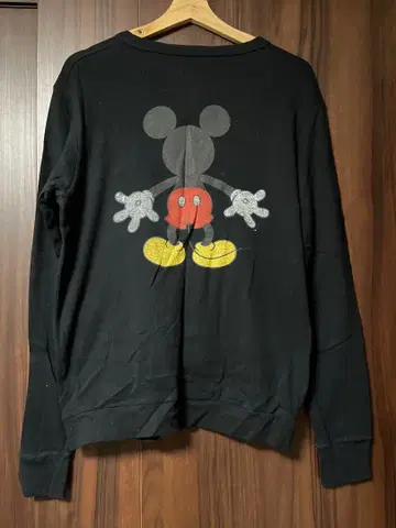Nourno 미키마우스 가디건 블랙
