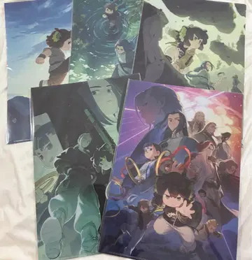 극장판 묘소흑전기 2 클리어 파일 5종 컴프 세트