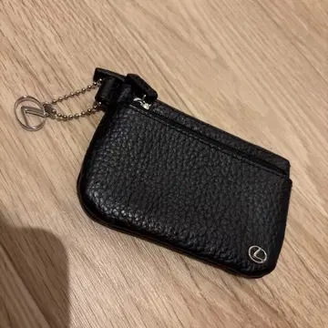 [ 정품 미사용 ] Lexus 가죽 블랙 파우치