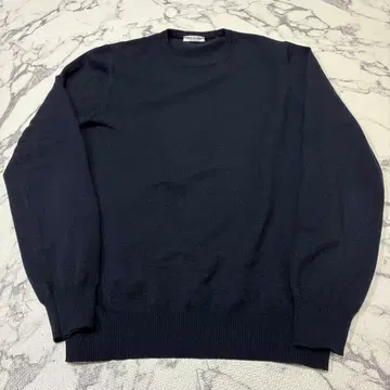 Gran Sasso 크루넥 네이비 니트