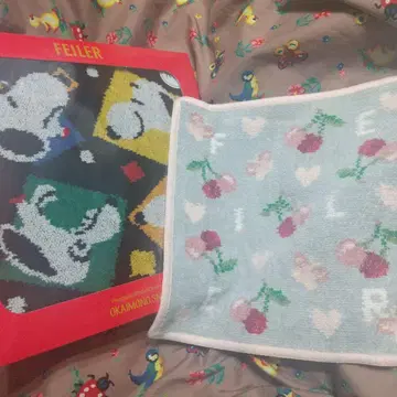 새상품 B급 페이러 스누피 손수건