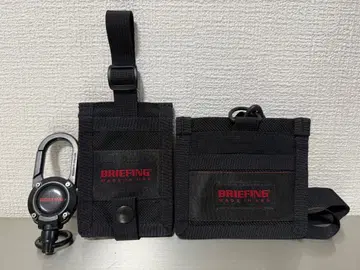 [ 3개 세트 ] BRIEFING 블랙 패스 케이스 교통카드 지갑