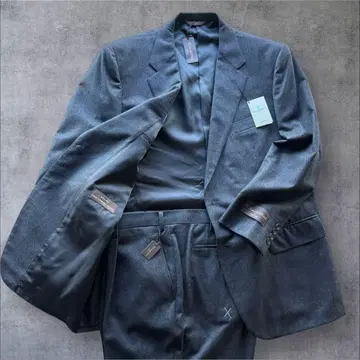 택 포함 미사용 새상품 도나드빈치 카노니코 수트 셋업 울