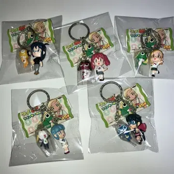 개구리 중사 케로로 트윈 키링 전종 새상품