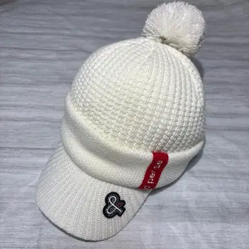 [ 새상품급 ] 앤퍼시 챙 니트캡 여성용