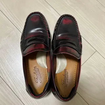 Florsheim 로퍼 다크 레드 39EE