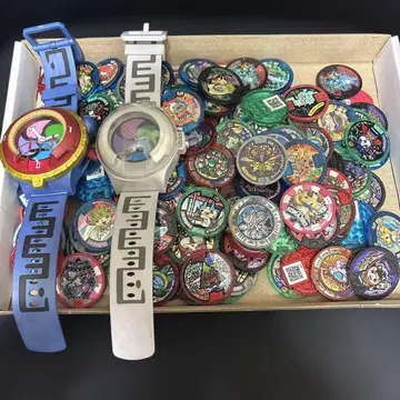 요괴워치 메달 100개 이상과 손목시계