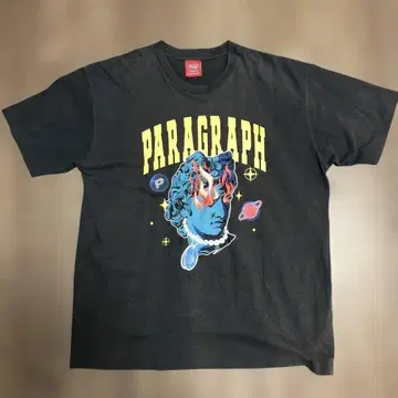 Paragraph 그래픽 T셔츠 블랙