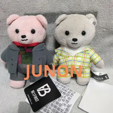 BE:FIRST JUNON 봉제 인형 곰 2체 세트