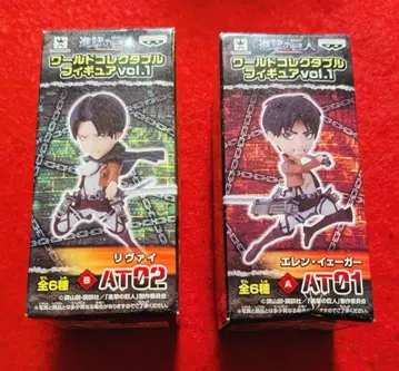 미개봉 진격의 거인 월드 컬렉션 엘렌 리바이