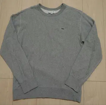 맨투맨 트레이닝복 그레이 US M 4 일본 사이즈 L 얇은 소재