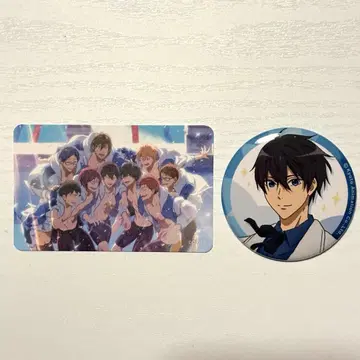 쿄애니의 세계전 [Free!] 캔 배지 특전 카드 세트