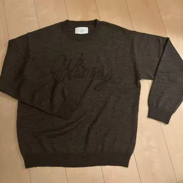WHIMSY XL 다크 브라운 스웨터