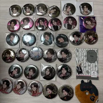 다이코쿠다케 캔뱃지 30점