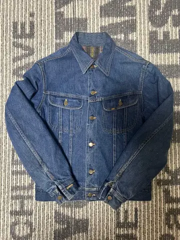 Lee 데님 자켓 인디고