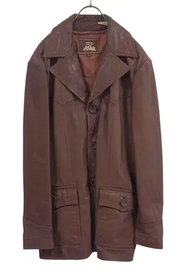 영화 파이트 클럽 90s 빈티지 가죽 자켓 크림슨