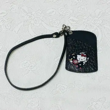 데그너 x 헬로키티 콜라보 패스 케이스 블랙 DEGNER 2015