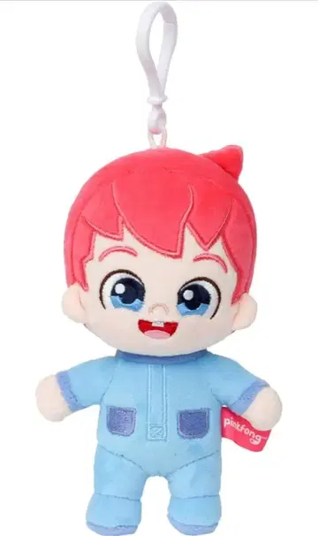 핑크퐁 베베핀 봉제 인형 키링
