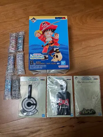 드래곤볼 스냅 피규어 B상 손오공 덤