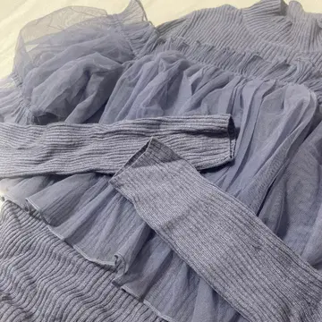 SNIDEL 블루 니트 스웨터 ONE SIZE