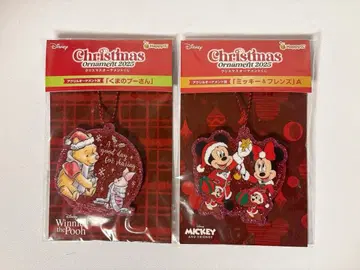 디즈니 크리스마스 아크릴 키링 세트