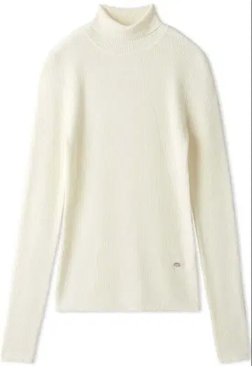 FRAY I.D 미사용 새상품 터틀 니트 화이트 타이트