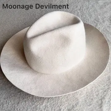 새상품급 Moonage Devilment 울 중절 햇 키요하루 MAD