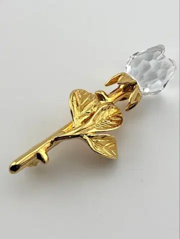 SWAROVSKI 크리스탈 로즈 브로치 A9446 NR960101