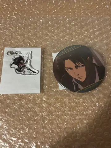 진격의 거인 리바이 캔뱃지 세트 기억으로의 진격 복권