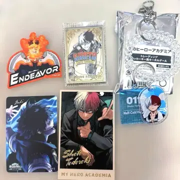 나의 히어로 아카데미아 엔데버 토도로키 쇼토 다비 굿즈 세트